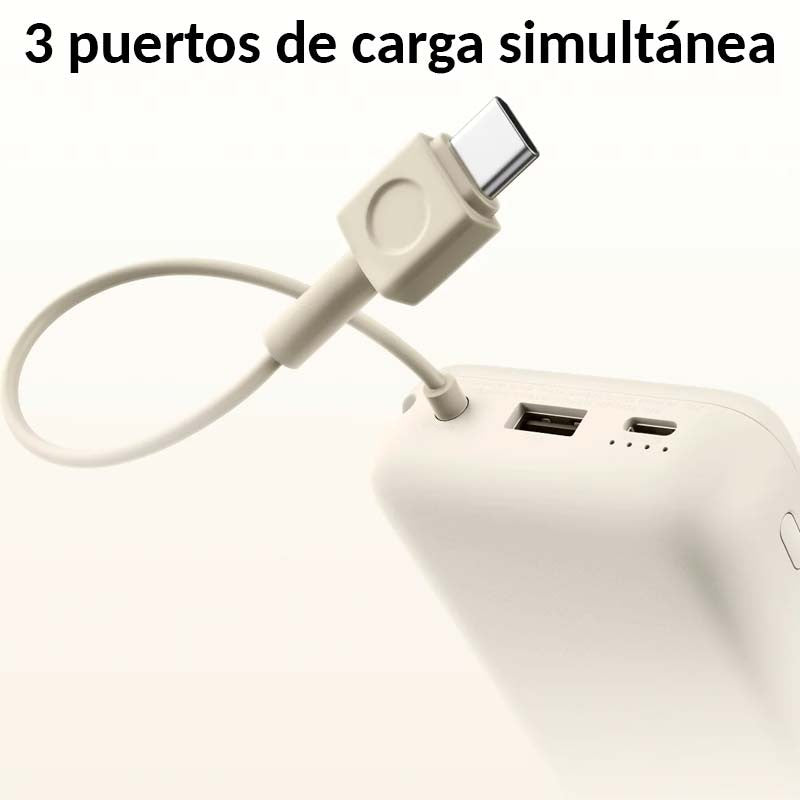 Xiaomi 33W Power Bank 20000mAh (Cable Integrado) Azul
