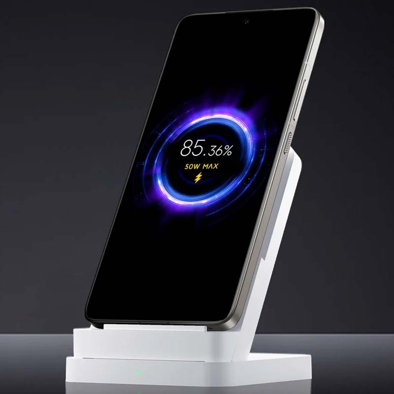 Xiaomi 50W Wireless Charging Stand Pro - Cargador Inalámbrico con Soporte