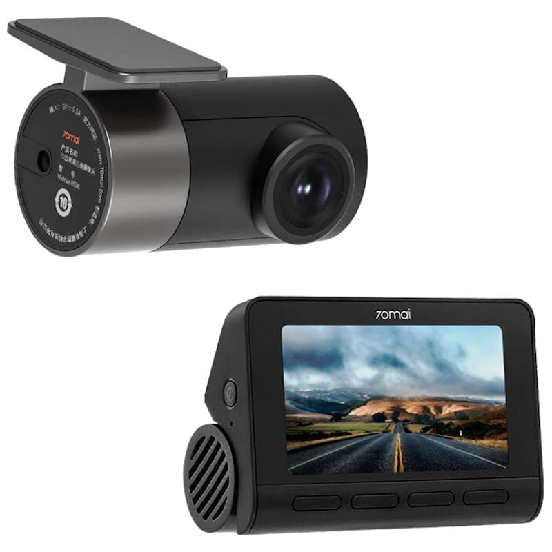 70mai A800s 4K Dash Cam + Cámara Trasera 70Mai RC06
