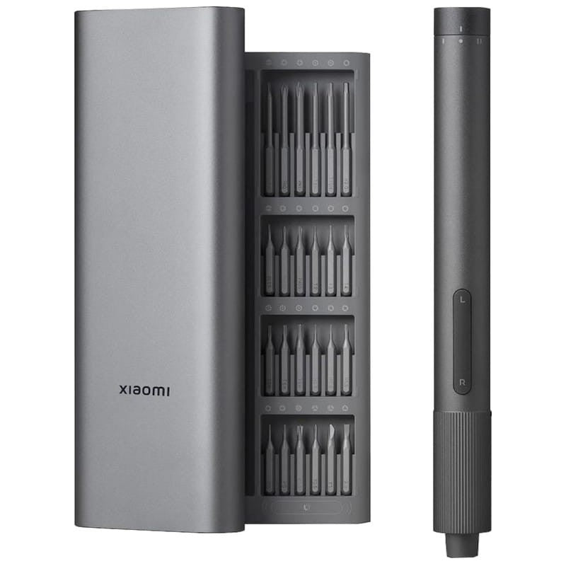 Xiaomi Electric Precision Screwdriver Kit de Destornillador Eléctrico de 24 Puntas de Precisión