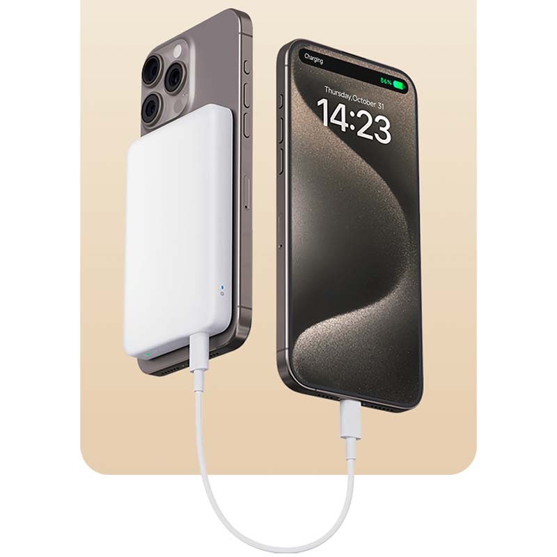 Xiaomi Magnetic Power Bank 5000mAh - Batería Portátil 20W con MagSafe