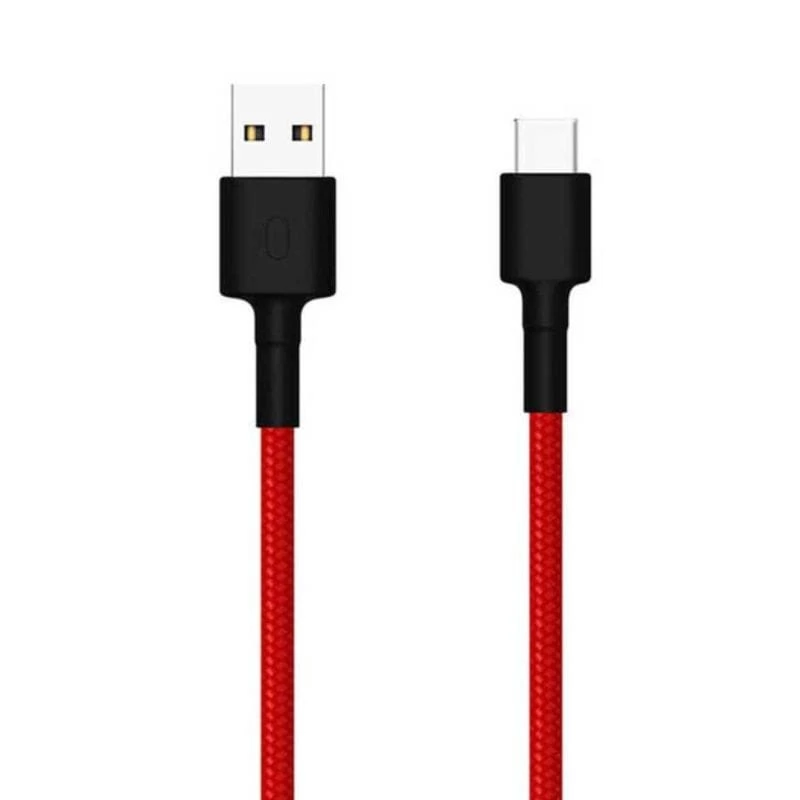 Xiaomi Mi Cable Braided USB 3.0 a USB Tipo C Rojo 1M