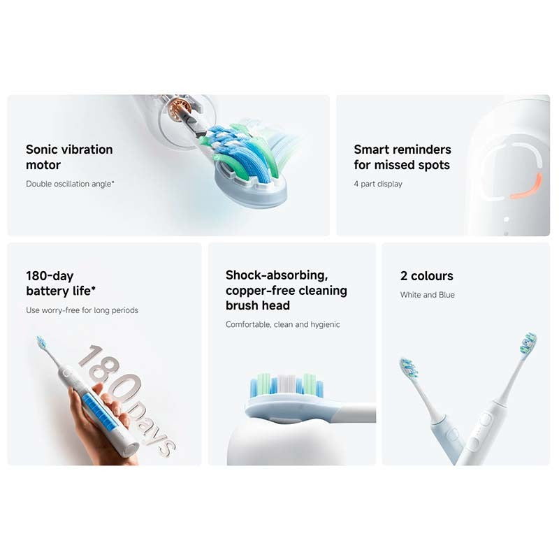 Xiaomi Oscillation Electric Toothbrush - Cepillo de Dientes Eléctrico Azul
