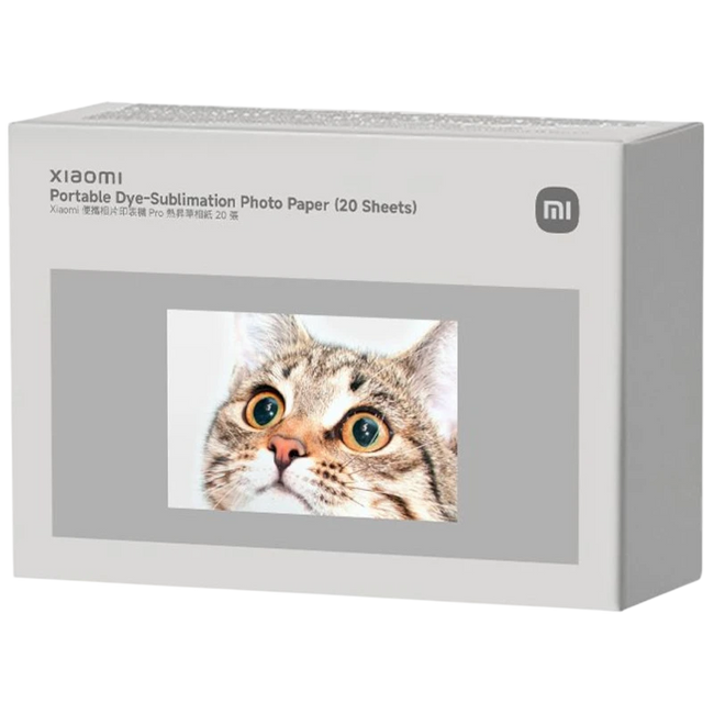 Xiaomi Portable Dye-Sublimation Photo Paper (20 Hojas) Hover Image