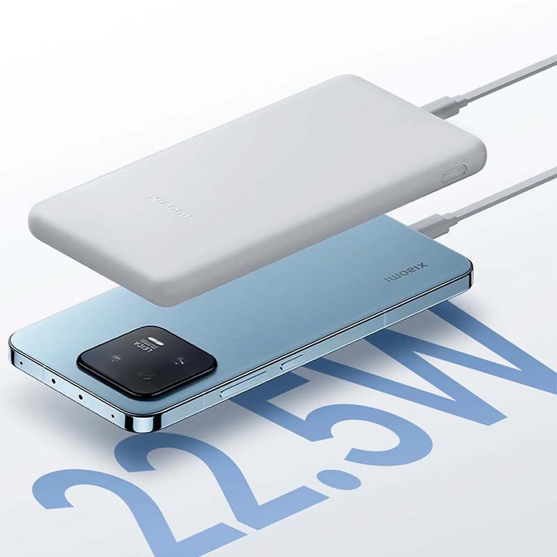 Xiaomi Power Bank 10000mAh 22.5W Lite - Batería Portátil Banco de Alimentación
