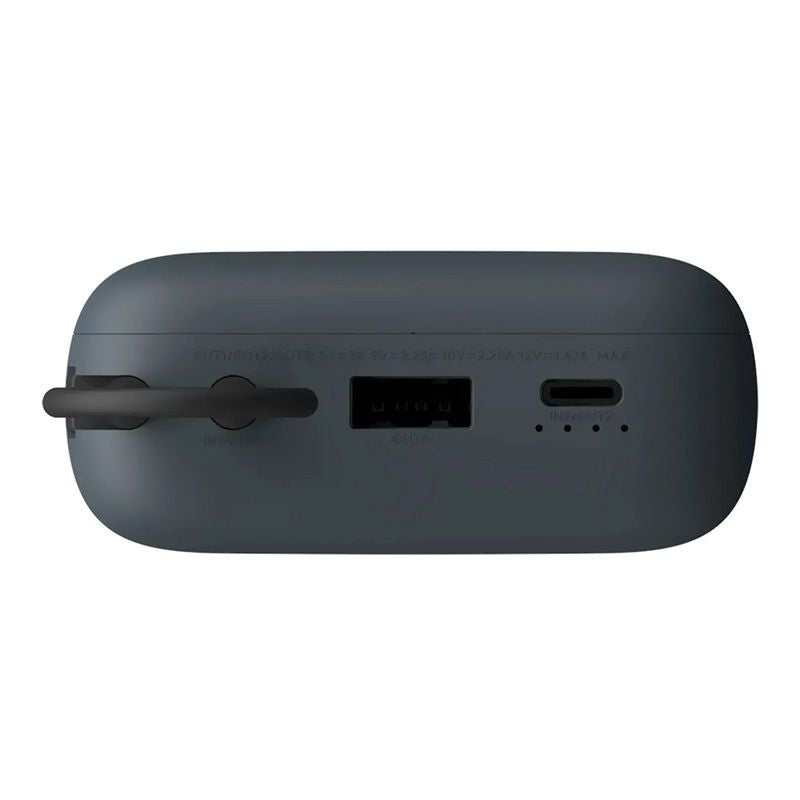 Xiaomi Power Bank 20000mAh Cable Integrado Gris Oscuro