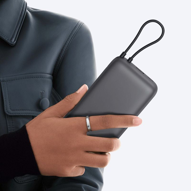 Xiaomi Power Bank 20000mAh Cable Integrado Gris Oscuro