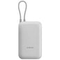 Xiaomi Power Bank 20000mAh Cable Integrado Gris