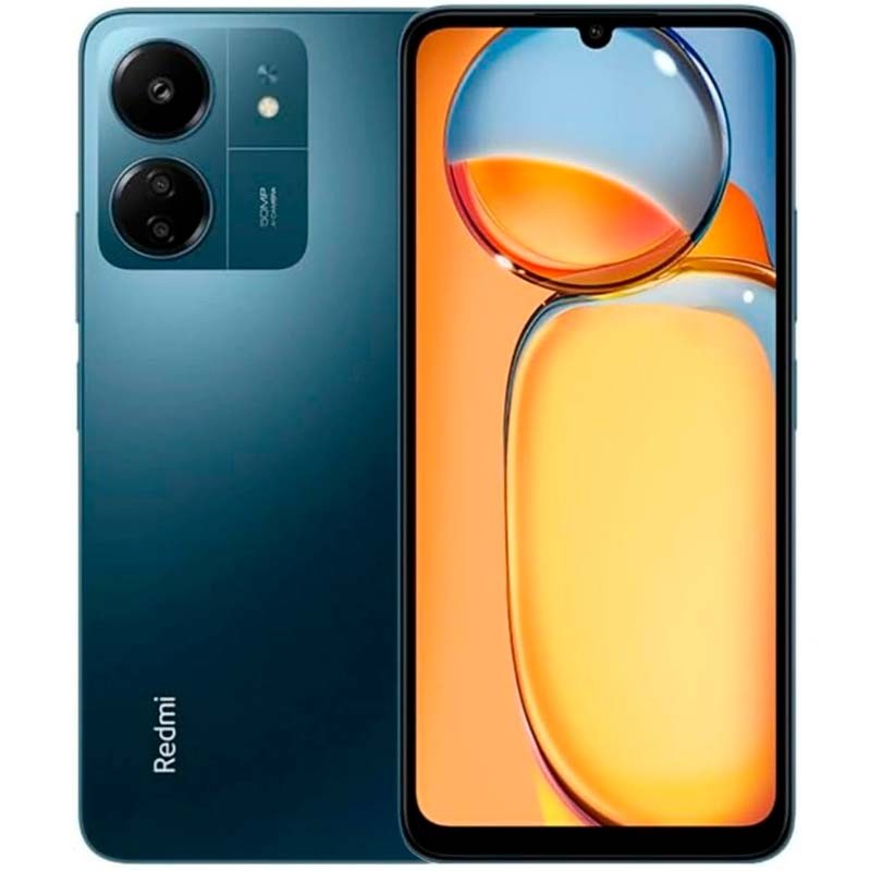 Xiaomi Redmi 13C 8GB/256GB Azul - Teléfono móvil con Cargador