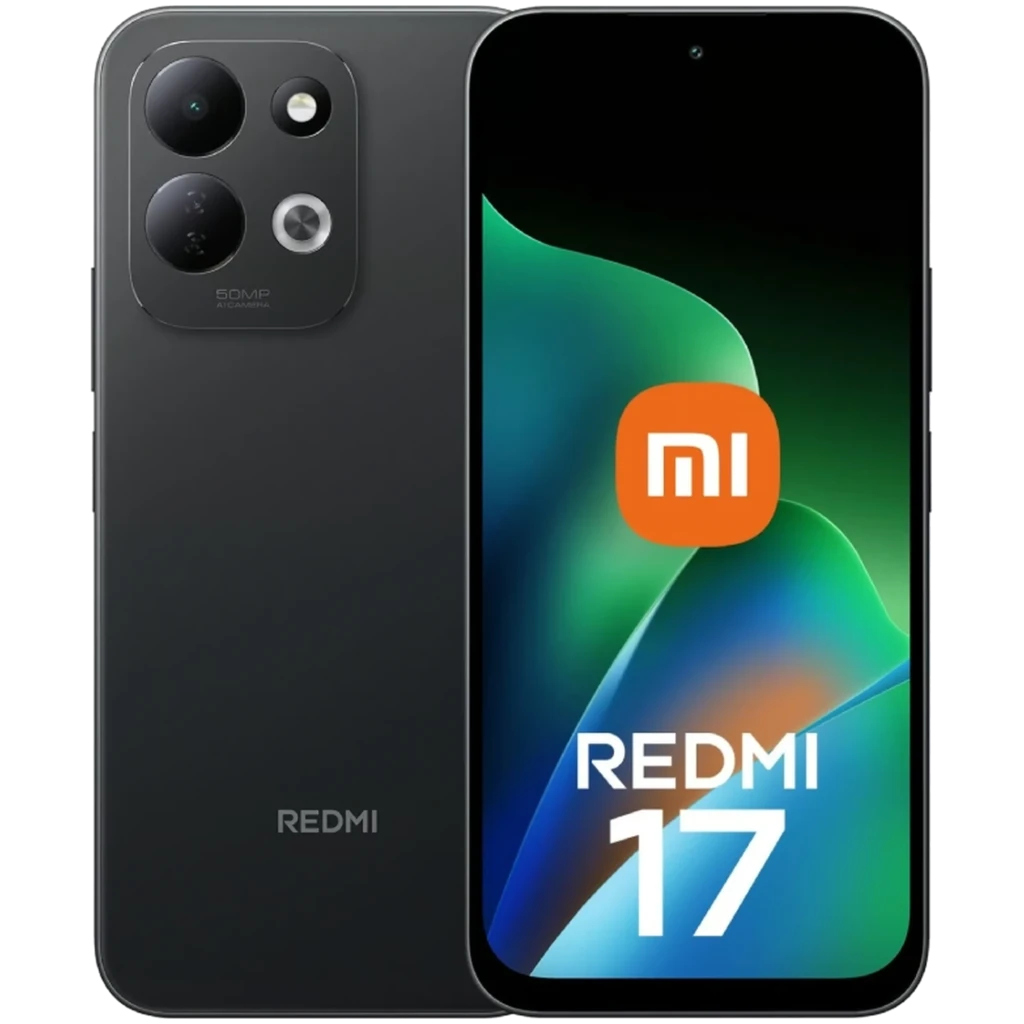 Xiaomi Redmi 17 4G 4GB/256GB Negro 6,9 pulgadas IPS LCD 7500mAh 50MP 45W NFC