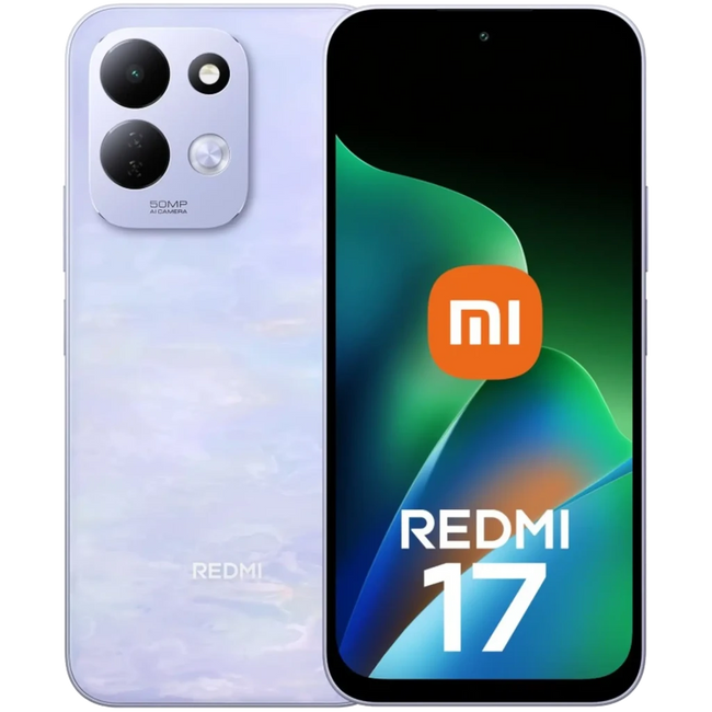 Xiaomi Redmi 17 4G 6GB/256GB Lotus Purple 6,9 pulgadas IPS LCD 7500mAh 50MP 45W NFC Hover Image