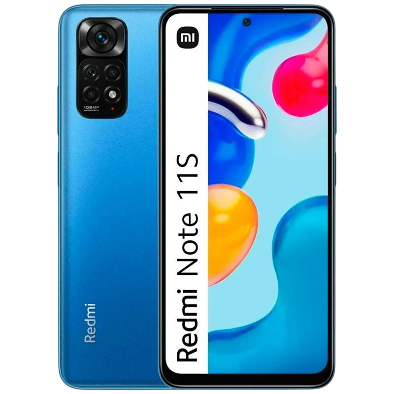Xiaomi Redmi Note 11s 6GB/128GB Azul 6,43 pulgadas AMOLED 90Hz 108MP 5000mAh 33W