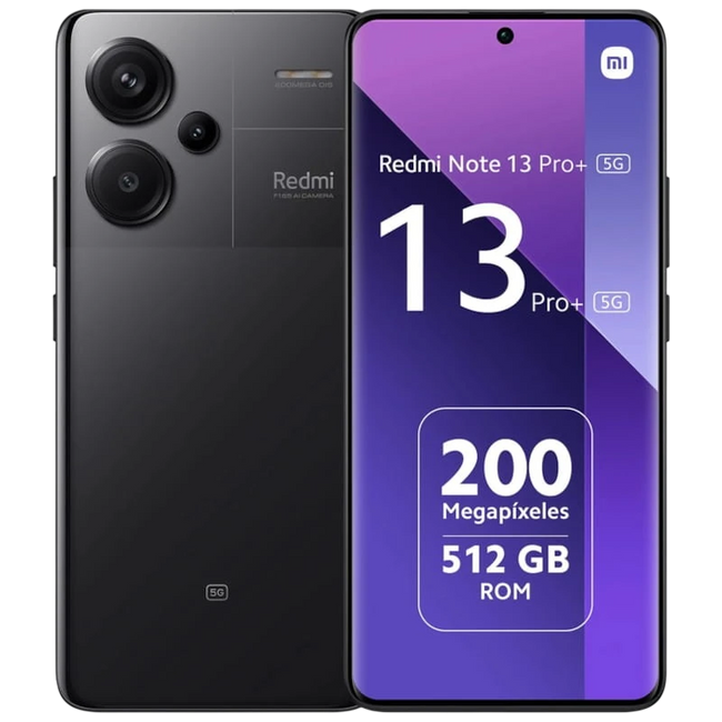 Xiaomi Redmi Note 13 Pro+ 5G 12GB/512GB Negro Hover Image