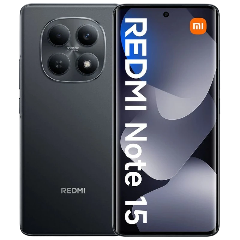 Xiaomi Redmi Note 15 4G 128GB Negro OLED FullHD+ 6GB Ram Snapdragon 685