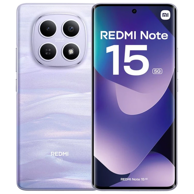 Xiaomi Redmi Note 15 5G 6GB/128GB Púrpura Hover Image