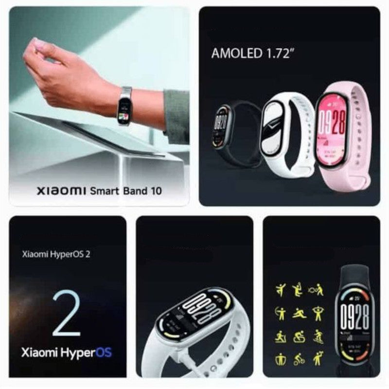 Xiaomi Smart Band 10 Cerámica - Pulsera de Actividad