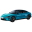 Xiaomi SU7 1/18 Die-cast Model Car Azul Aguamarina