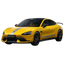 Xiaomi SU7 Ultra 1/18 Die-cast Model Car Amarillo Relámpago