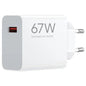 Cargador de carga Rápida Xiaomi Travel Charger HyperCharge USB Tipo A 67W