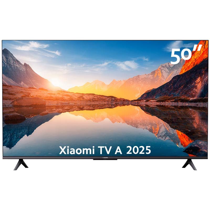 Xiaomi TV A 50" 2025 4K UHD Dolby Audio - Televisión con Google TV