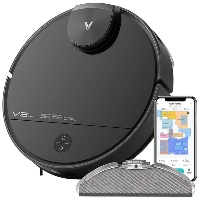 Viomi Vacuum V3 Max Negro - Aspirador Robot - Desprecintado Hover Image