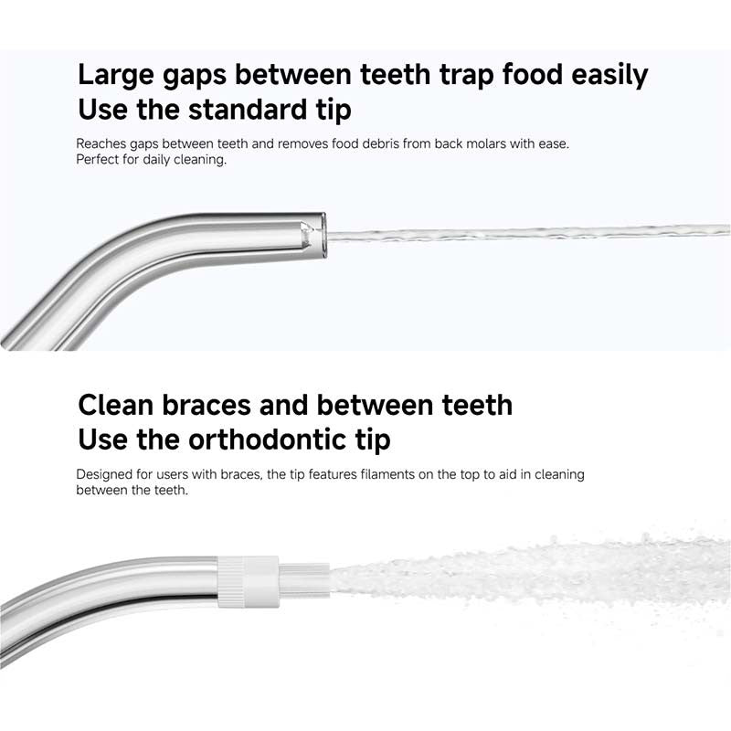 Xiaomi Water Flosser Replacement Tips x4 - Boquillas de Reemplazo