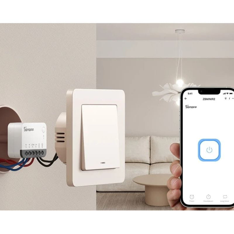 SONOFF Zig-Bee ZBMINIR2 - Switch Interuptor Inteligente