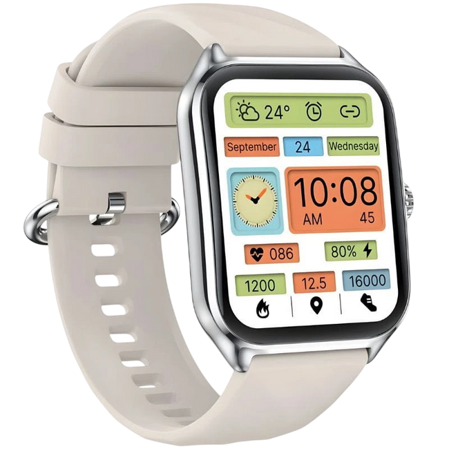 Zeblaze GTS 4 Plata - Reloj Inteligente Hover Image