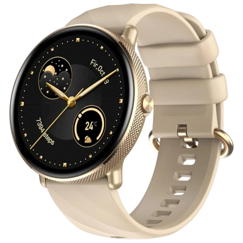 Zeblaze GTR 3 Pro Dorado 1,43 pulgadas AMOLED 14 días +100 deportes IP68 Smartwatch
