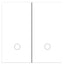 Zemismart K6 Zigbee Doble Blanco - Interruptor inteligente