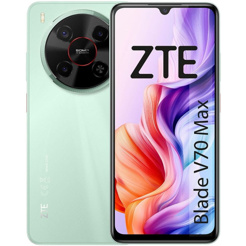 ZTE Blade V70 Max 4GB/128GB Verde 6,9 pulgadas IPS 120Hz 50MP 6000mAh 22W NFC