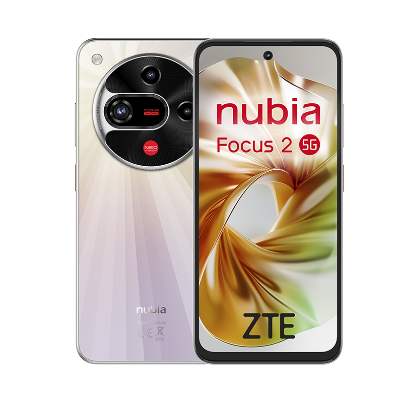 "Zte Nubia Focus 2 6,7"" Hd+ 8+12Gb/256Gb 16Mp/108Mp (5G) Whit"