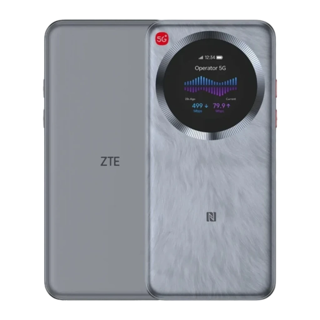 Router móvil ZTE U30 Pro 5G Gris WiFi 6 Doble Banda