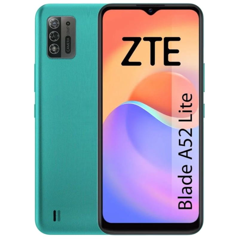 ZTE Blade A52 Lite 2GB/32GB Verde - Teléfono Móvil