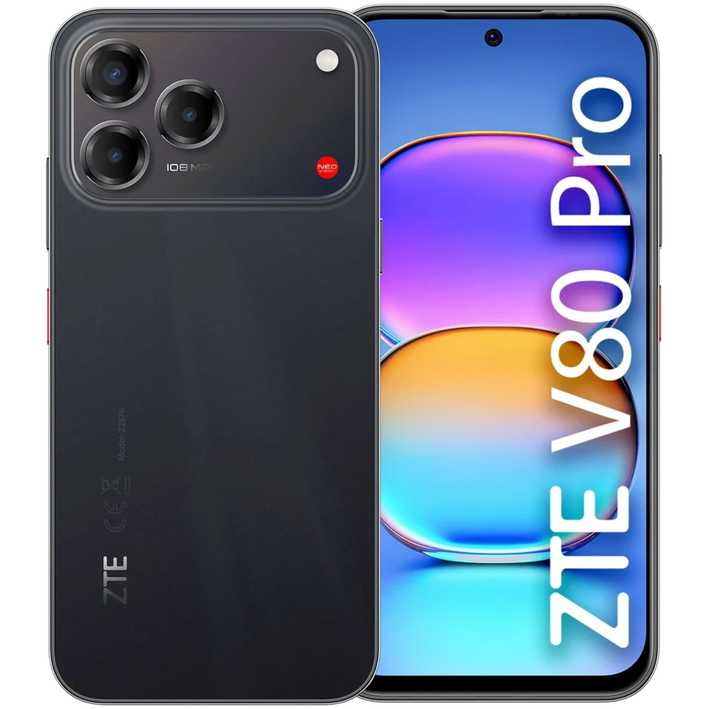 ZTE Blade V80 Pro 8GB/256GB Negro 108MP Pantalla 120Hz - Smartphone